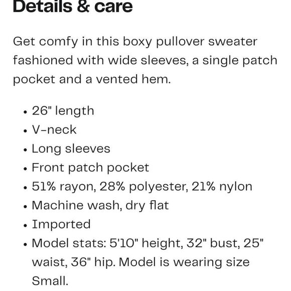 Max Studio Sweater,black, oversize - Picture 4 of 7